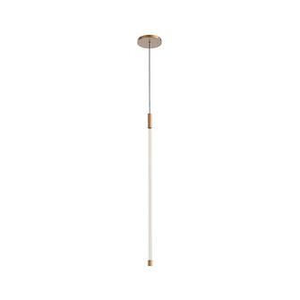 Motif LED Pendant in Brushed Gold (347|PD75027-BG)