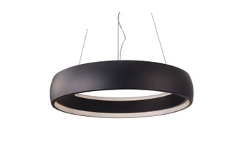 Halo LED Pendant in Black (347|PD22723-BK)