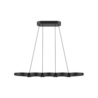 Maestro LED Island Pendant in Black (347|LP90838-BK)