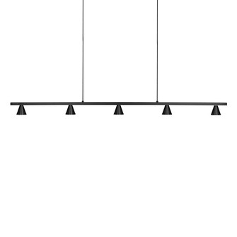 Dune LED Island Pendant in Black (347|LP19947-BK)