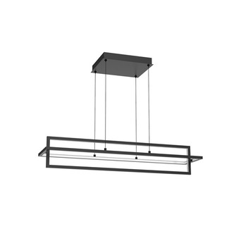 Mondrian LED Island Pendant in Black (347|LP16236-BK)
