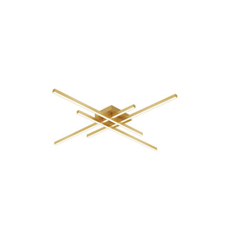 Vega Minor LED Flush Mount in Brushed Gold (347|FM18232-BG)