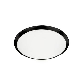 Malta LED Flush Mount in Black (347|FM1512-BK)