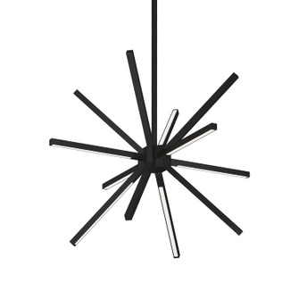 Sirius Minor LED Chandelier in Black|Brushed Nickel|Gold|White (347|CH14220-BK)