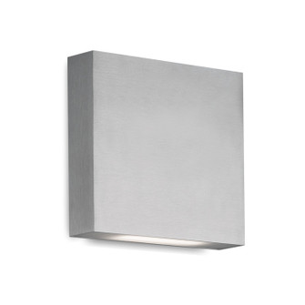 Mica LED Outdoor Wall Lantern in Brushed Nickel (347|AT67006-BN)