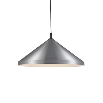 Dorothy One Light Pendant in Brushed Nickel With Black Detail (347|493126-BN/BK)