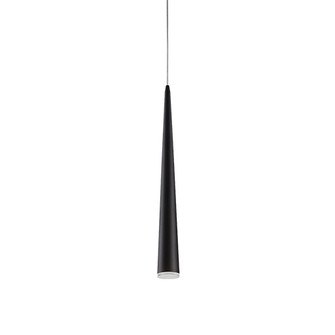 Mina LED Pendant in Black (347|401215BK-LED)