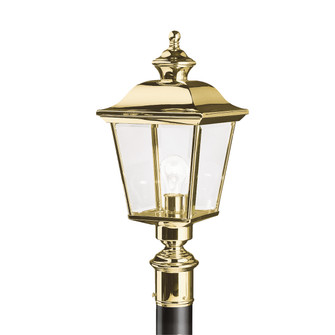 Bay Shore One Light Outdoor Post Mount in Polished Brass (12|9913PB)