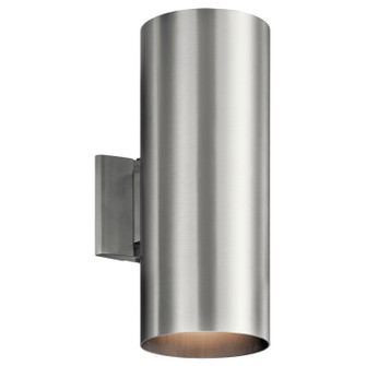 No Family Two Light Outdoor Wall Mount in Brushed Aluminum (12|9246BA)