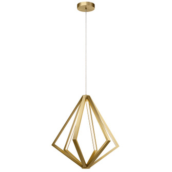 Everest LED Pendant in Champagne Gold (12|84199)