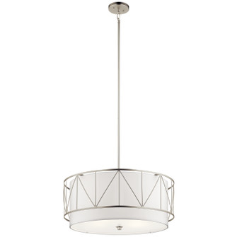 Birkleigh Four Light Pendant in Satin Nickel (12|52072SN)