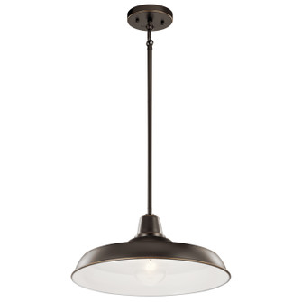 Pier One Light Outdoor Pendant/Semi Flush Mount in Olde Bronze (12|49993OZ)