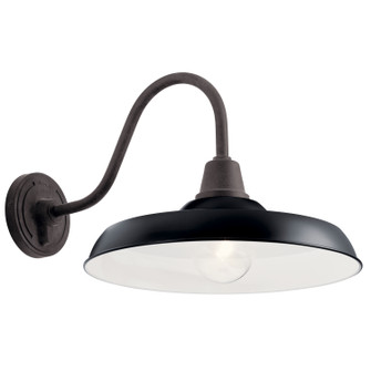 Pier One Light Outdoor Wall Mount in Black (12|49991BK)