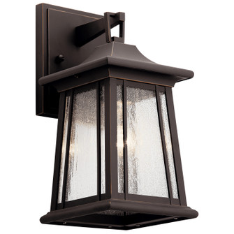 Taden One Light Outdoor Wall Mount in Rubbed Bronze (12|49908RZ)