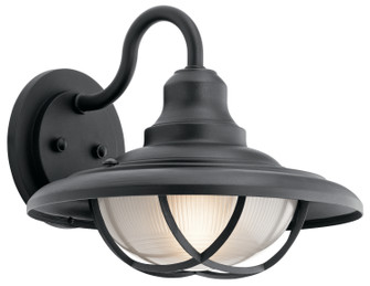 Harvest Ridge One Light Outdoor Wall Mount in Textured Black (12|49693BKT)