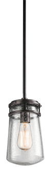 Lyndon One Light Outdoor Pendant in Architectural Bronze (12|49447AZ)