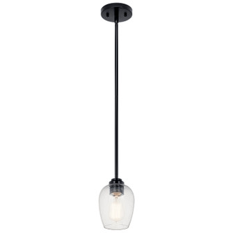 Valserrano One Light Mini Pendant in Black (12|44380BKCS)