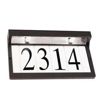 Address Light Two Light Address Light in Textured Black (12|43800BKT)