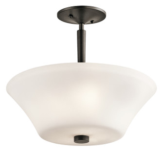 Aubrey Three Light Semi Flush Mount in Olde Bronze (12|43669OZ)