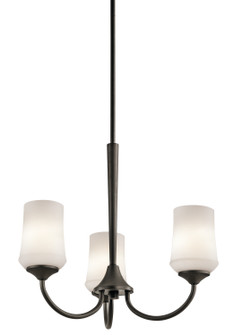 Aubrey Three Light Chandelier in Olde Bronze (12|43664OZ)