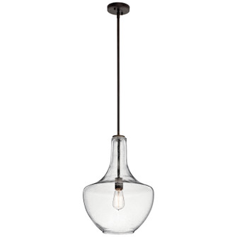 Everly One Light Pendant in Olde Bronze (12|42046OZCS)