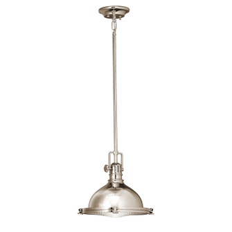 Hatteras Bay One Light Pendant in Polished Nickel (12|2665PN)