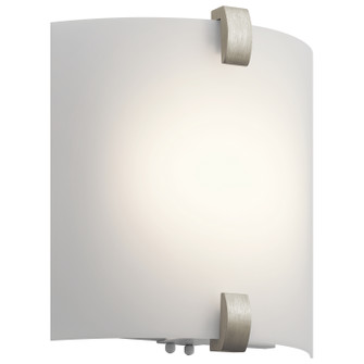 No Family LED Wall Sconce in Brushed Nickel (12|10795NILED)