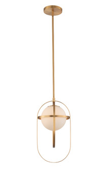 Lennox One Light Mini Pendant in New Brass (33|513311NB)