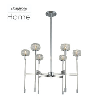 Mae LED Chandelier in Chrome (33|511671CH)