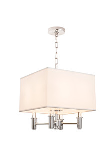 DuPont Four Light Convertible Pendant - Semi Flush Mount in Chrome (33|500570CH)