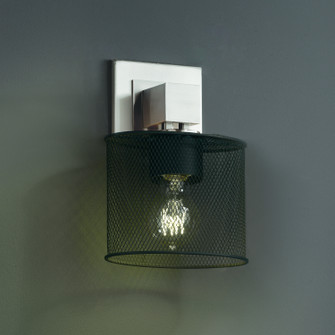 Wire Mesh One Light Wall Sconce in Matte Black (102|MSH-8707-30-MBLK)