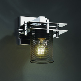 Wire Mesh One Light Wall Sconce in Brushed Nickel (102|MSH-8171-10-NCKL)