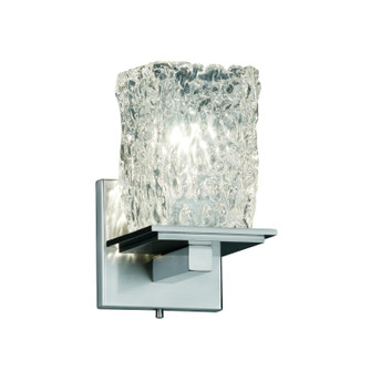 Veneto Luce LED Wall Sconce in Brushed Nickel (102|GLA-8671-26-CLRT-NCKL-LED1-700)