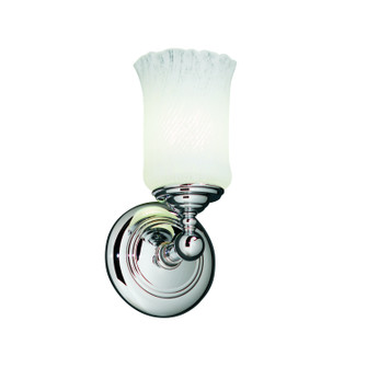 Veneto Luce One Light Wall Sconce in Brushed Nickel (102|GLA-8521-16-WHTW-NCKL)