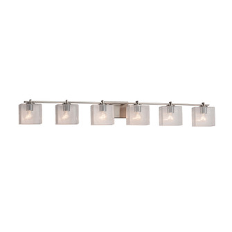 Fusion Six Light Bath Bar in Brushed Nickel (102|FSN-8446-55-SEED-NCKL)