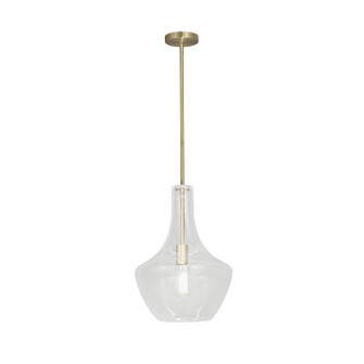 Fusion One Light Pendant in Brushed Brass (102|FSN-4170-SEED-BRSS)