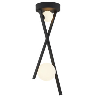 Fusion LED Pendant in Matte Black (102|FSN-4019-OPAL-MBLK)