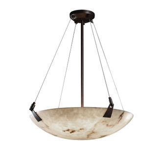 LumenAria Six Light Pendant in Matte Black (102|FAL-9642-35-MBLK)