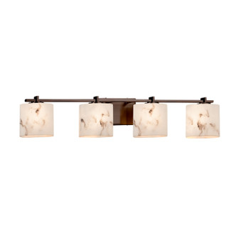 LumenAria Four Light Bath Bar in Dark Bronze (102|FAL-8444-30-DBRZ)