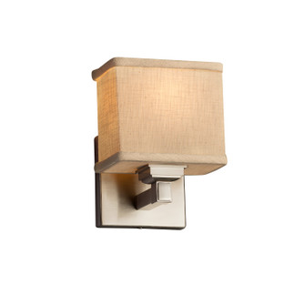 Textile LED Wall Sconce in Dark Bronze (102|FAB-8437-55-CREM-DBRZ-LED1-700)