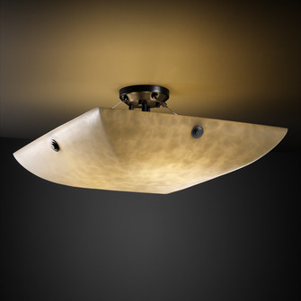 Clouds Eight Light Semi-Flush Mount in Brushed Nickel (102|CLD-9657-25-NCKL-F6)