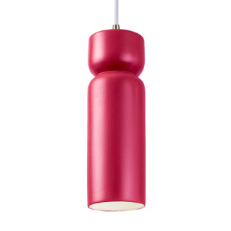 Radiance One Light Pendant in Cerise (102|CER-6510-CRSE-ABRS-WTCD)