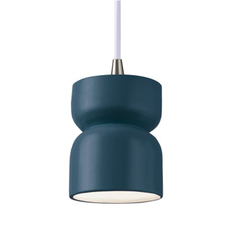 Radiance One Light Pendant in Midnight Sky (102|CER-6500-MID-NCKL-WTCD)