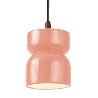 Radiance One Light Pendant in Gloss Blush (102|CER-6500-BSH-DBRZ-BKCD)