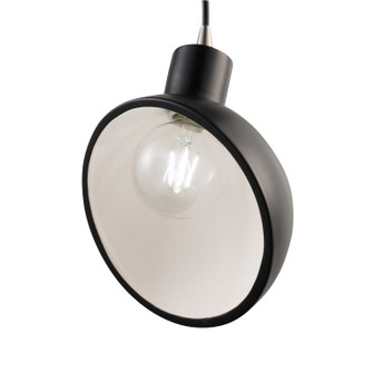 Radiance One Light Pendant in Carbon - Matte Black (102|CER-6480-CRB-NCKL-BKCD)