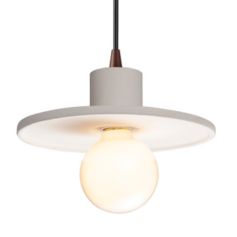 Radiance One Light Pendant in Bisque (102|CER-6325-BIS-DBRZ-BKCD)