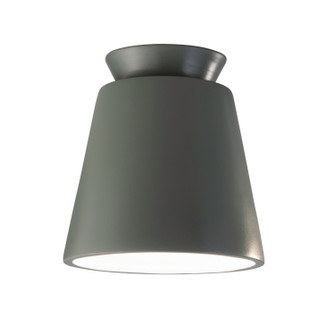 Radiance One Light Outdoor Flush-Mount in Pewter Green (102|CER-6170W-PWGN)