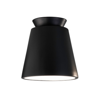 Radiance One Light Flush-Mount in Carbon - Matte Black (102|CER-6170-CRB)