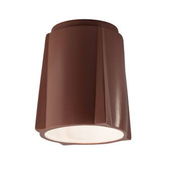 Radiance One Light Outdoor Flush-Mount in Canyon Clay (102|CER-6140W-CLAY)