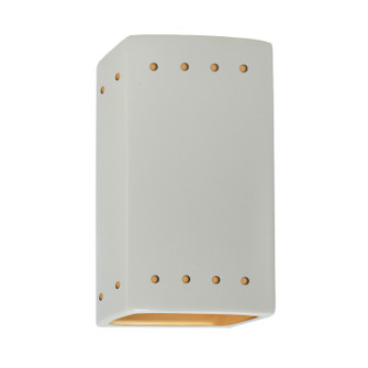 Ambiance LED Wall Sconce in Matte White with Champagne Gold internal (102|CER-5925W-MTGD)